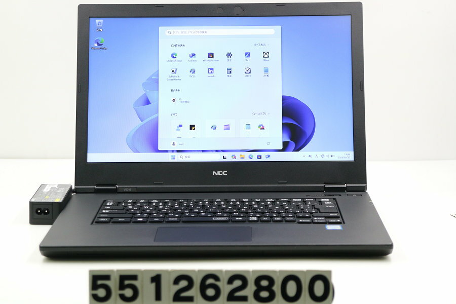 12 inches - NEC PC-VKT16XZG6 Core i5 8265U 1.6GHz/8GB/256GB(SSD)+500GB/Multi/15.6W/FWXGA(1366x768)/Win11【中古】【20260522】