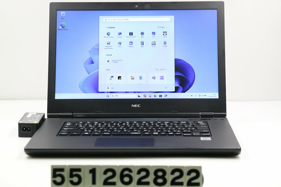 12 inches - NEC PC-VKT16XZG9 Core i5 10210U 1.6GHz/8GB/256GB(SSD)+500GB/Multi/15.6W/FWXGA(1366x768)/Win11【中古】【20260522】