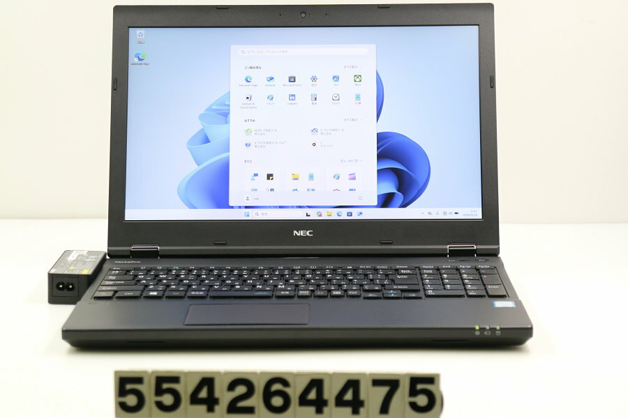 17 inches - NEC PC-VKT16XZG4 Core i5 8250U 1.6GHz/8GB/256GB(SSD)/DVD/15.6W/FHD(1920x1080)/RS232C/Win11【中古】【20260527】