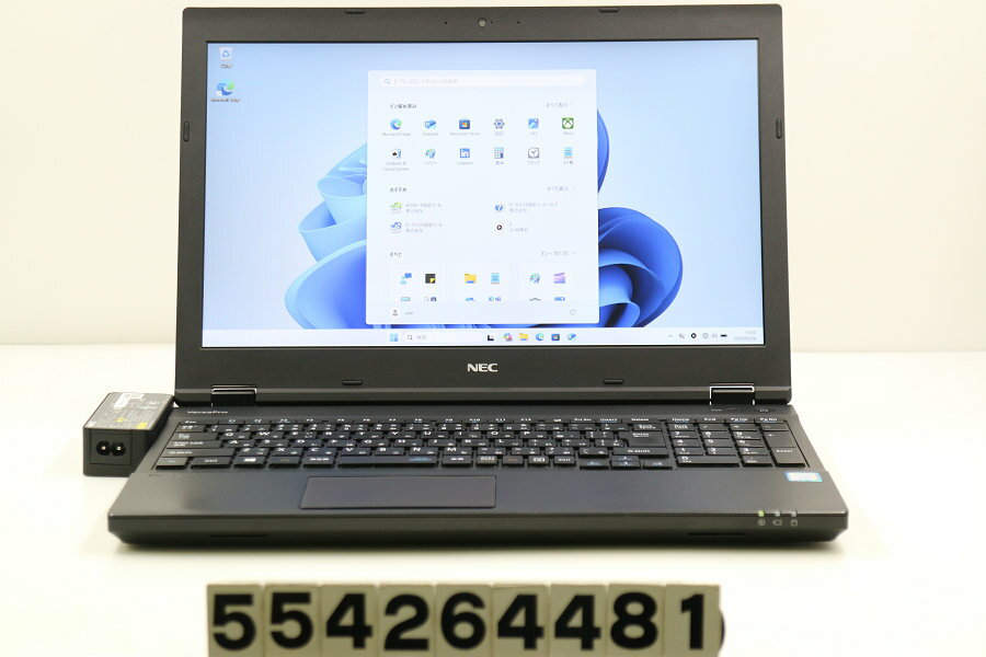 15 inches - NEC PC-VKT16XZG4 Core i5 8250U 1.6GHz/8GB/256GB(SSD)/DVD/15.6W/FHD(1920x1080)/RS232C/Win11【中古】【20260527】