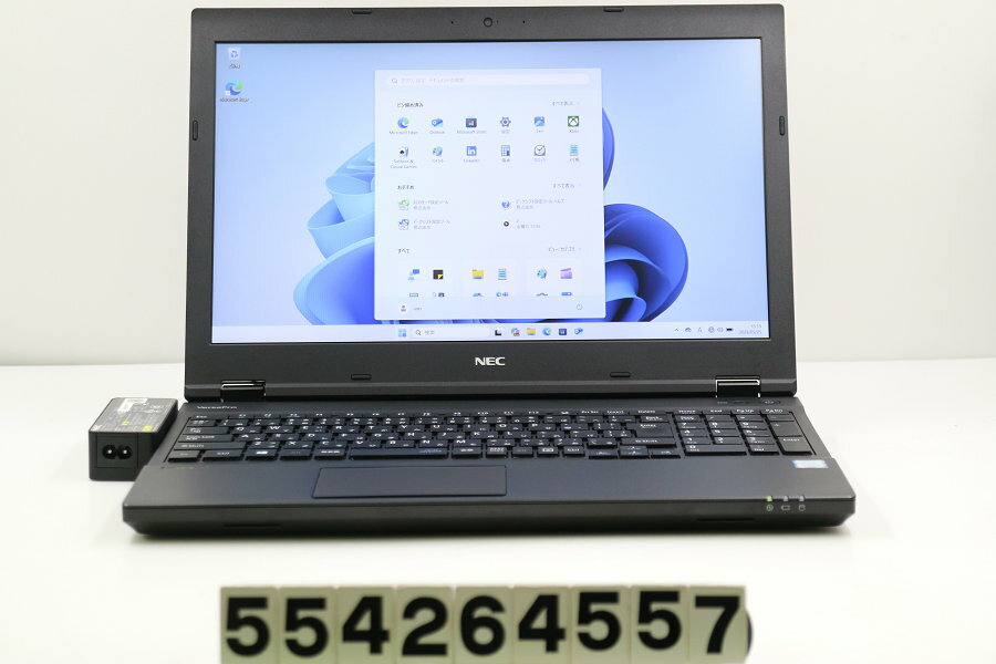 15 inches - NEC PC-VKT16XZG4 Core i5 8250U 1.6GHz/8GB/256GB(SSD)/DVD/15.6W/FHD(1920x1080)/RS232C/Win11【中古】【20260527】