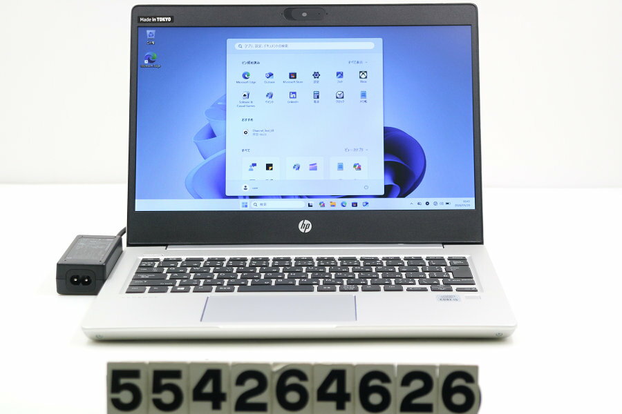 12 inches - hp ProBook 430 G7 Core i5 10210U 1.6GHz/8GB/256GB(SSD)/13.3W/FWXGA(1366x768)/Win11【中古】【20260522】