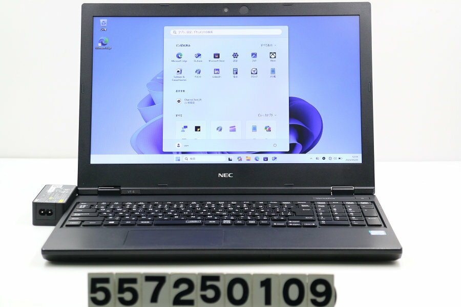 Rakuten - NEC PC-VRT16FBGS366 Core i5 8265U 1.6GHz/8GB/256GB(SSD)/Multi/15.6W/FWXGA(1366x768)/Win11【中古】【20260522】