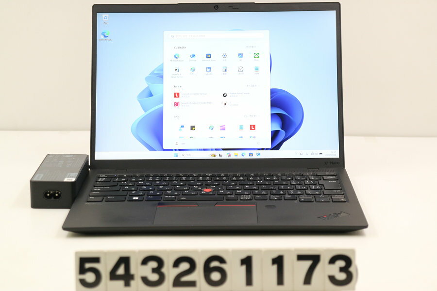 13 inches - Lenovo ThinkPad X1 Nano Gen2 Core i5 1240P 1.7GHz/16GB/512GB(SSD)/13W/2K(2160x1350)/Win11【中古】【20260529】