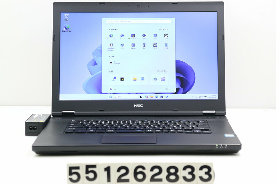 Rakuten - NEC PC-VKT16XZG4 Core i5 8250U 1.6GHz/8GB/500GB/Multi/15.6W/FWXGA(1366x768)/RS232C/Win11【中古】【20260529】