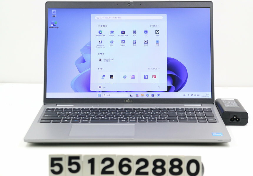 Rakuten - DELL Latitude 5520 Core i5 1135G7 2.4GHz/8GB/256GB(SSD)/15.6W/FWXGA(1366x768)/Win11【中古】【20260529】