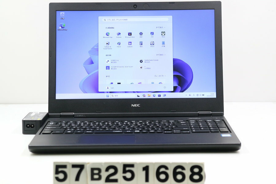 Rakuten - NEC PC-VUT16FBGS3J7 Core i5 8265U 1.6GHz/8GB/256GB(SSD)/Multi/15.6W/FWXGA(1366x768)/Win11【中古】【20260605】