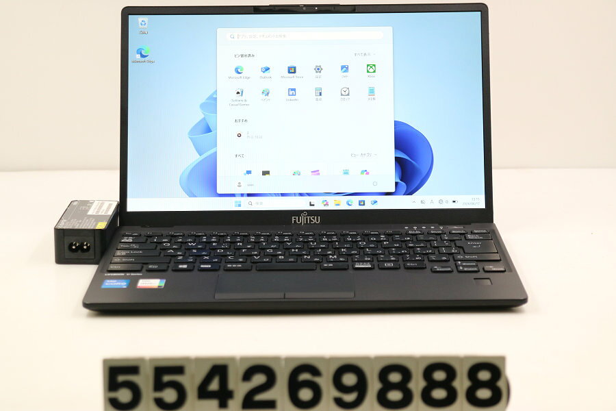 商品情報 No.554269888メーカー富士通商品名 型番・型名LIFEBOOK U9311/F※FMVU34021仕様■基本スペック　・CPU：Core i5 1145G7 2.6GHz(4コア8スレッド)　・メモリ：8192MB(変更不可)　・HDD：128GB(M.2 NVMe SSD)　・VGA：オンボード　・DRIVE：なし　・モニター：13.3インチワイドFHD(1920x1080)　・その他機能：無線LAN Bluetooth SDスロット USB3.0 HDMI Webカメラ 指紋認証 顔認証 USB(Type-C)　・リカバリ：11 Pro 64bitリカバリ済(OS導入済)状態・動作状況■動作：中古動作品 ※液晶パネル面：確認した限り目立つ傷なし ※液晶表示：確認した限り目立つ表示不良なし ※バッテリ状態：充電駆動可能 ※バッテリは保証対象外となります。外観■汚れ　・外装汚れ若干有り。■シール痕　・若干あり。■傷　・外装に使用に差し支えない擦り傷がございます。■その他　・中古品のため使用に差し支えない傷、汚れがある場合がございます。　・本体内外装は清掃しておりますが、多少の汚れが残っている可能性がございます。　・天板擦り傷 摩耗 パームレスト摩耗 タッチパッド摩耗 側面擦り傷 底面擦り傷あり　・キーボード特記事項：テカリ 摩耗あり附属品■付属品(下記に記載の物以外は付属いたしません。また、写真に掲載の無い物は付属いたしません)　・ACアダプター対応情報-備考　・11 Pro 64bitリカバリ済(OS導入済)※リカバリ完了しておりますので、お届け後すぐにご利用頂けます。ご注意　・掲載中の商品について、一部の在庫は各地方のPCコンフル店頭でも展示、販売しています。　・搭載されたSSDやバッテリー等に関して、お問い合わせによる追加の状態確認(健康状態や残量等)は誠に申し訳ありませんが対応いたしておりません。　・店頭で展示している関係上、ごく稀に展示中の破損や付属品の欠損等が発生する場合がございます。その際には、当店よりお客さまにご連絡させていただきます。　・その場合、代替品をご提案させていただきます。ご提案商品がご注文者様の要件に添いません場合はキャンセル対応させて頂きます。　・PCコンフルの在庫に関しましては、同時発送およびサイズによりますが同梱発送を対応させて頂けます。但し在庫が複数拠点の場合、対応がかないません。