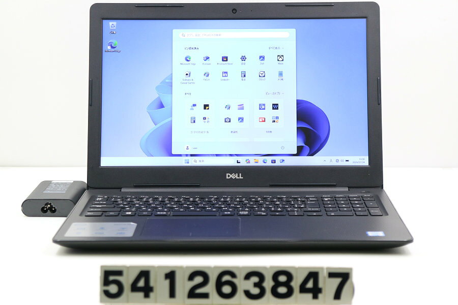 DELL Vostro 3580 Core i3 8145U 2.1GHz/8GB/256GB(SSD)/Multi/15.6W/FWXGA(1366x768)/Win11【中古】【20260729】