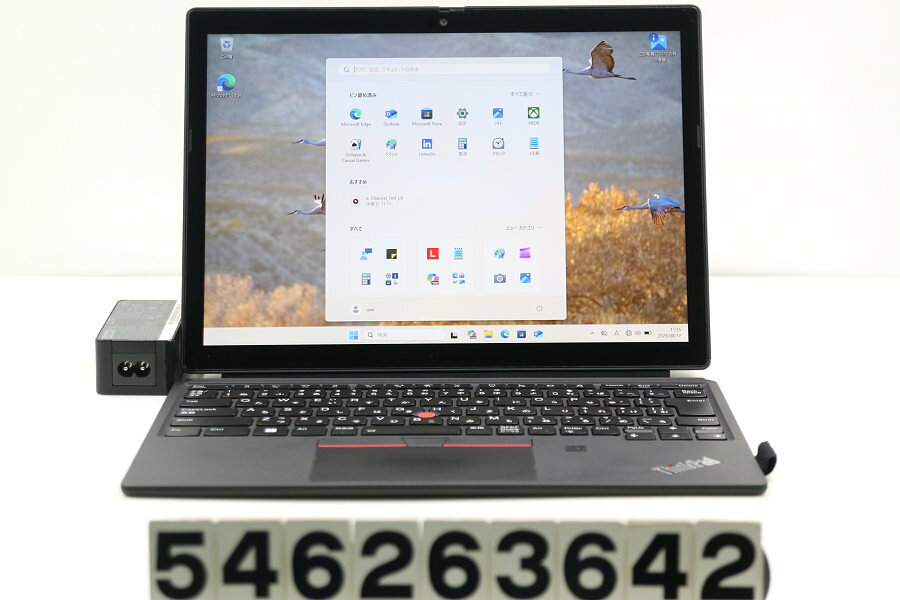 商品情報 No.546263642メーカーLenovo商品名 型番・型名ThinkPad X12 Detachable Gen1※20UVS2XQ00仕様■基本スペック　・CPU：Core i5 1130G7 1.1GHz(4コア8スレッド)　・メモリ：16384MB(変更不可)　・HDD：256GB(M.2 NVMe SSD)　・VGA：オンボード　・DRIVE：なし　・モニター：12.3インチワイドFHD(1920x1280) タッチパネルグレア液晶　・その他機能：無線LAN Bluetooth USB3.0 Webカメラ 顔認証 指紋認証 USB(Type-C) WWAN(LTE) nanoSIMスロット バックライト付キーボード　・リカバリ：11 Pro 64bitリカバリ済(OS導入済)状態・動作状況■動作：中古動作品 ※液晶パネル面：確認した限り線傷 点傷複数あり ※液晶表示：確認した限り中段に白シミ 上段に黒シミあり ※バッテリ状態：充電駆動可能 ※バッテリは保証対象外となります。外観■汚れ　・外装汚れ若干有り。■シール痕　・若干あり。■傷　・外装に使用に差し支えない擦り傷がございます。■その他　・中古品のため使用に差し支えない傷、汚れがある場合がございます。　・本体内外装は清掃しておりますが、多少の汚れが残っている可能性がございます。　・本体擦り傷 シール痕 摩耗 側面フチ塗装ハゲ 擦り傷 付属タイプカバーシール痕 摩耗 パームレスト擦り傷 摩耗 タッチパッド摩耗 テカリあり　・キーボード特記事項：摩耗あり附属品■付属品(下記に記載の物以外は付属いたしません。また、写真に掲載の無い物は付属いたしません)　・ACアダプター タイプカバー対応情報-備考　・11 Pro 64bitリカバリ済(OS導入済)※リカバリ完了しておりますので、お届け後すぐにご利用頂けます。ご注意　・掲載中の商品について、一部の在庫は各地方のPCコンフル店頭でも展示、販売しています。　・搭載されたSSDやバッテリー等に関して、お問い合わせによる追加の状態確認(健康状態や残量等)は誠に申し訳ありませんが対応いたしておりません。　・店頭で展示している関係上、ごく稀に展示中の破損や付属品の欠損等が発生する場合がございます。その際には、当店よりお客さまにご連絡させていただきます。　・その場合、代替品をご提案させていただきます。ご提案商品がご注文者様の要件に添いません場合はキャンセル対応させて頂きます。　・PCコンフルの在庫に関しましては、同時発送およびサイズによりますが同梱発送を対応させて頂けます。但し在庫が複数拠点の場合、対応がかないません。