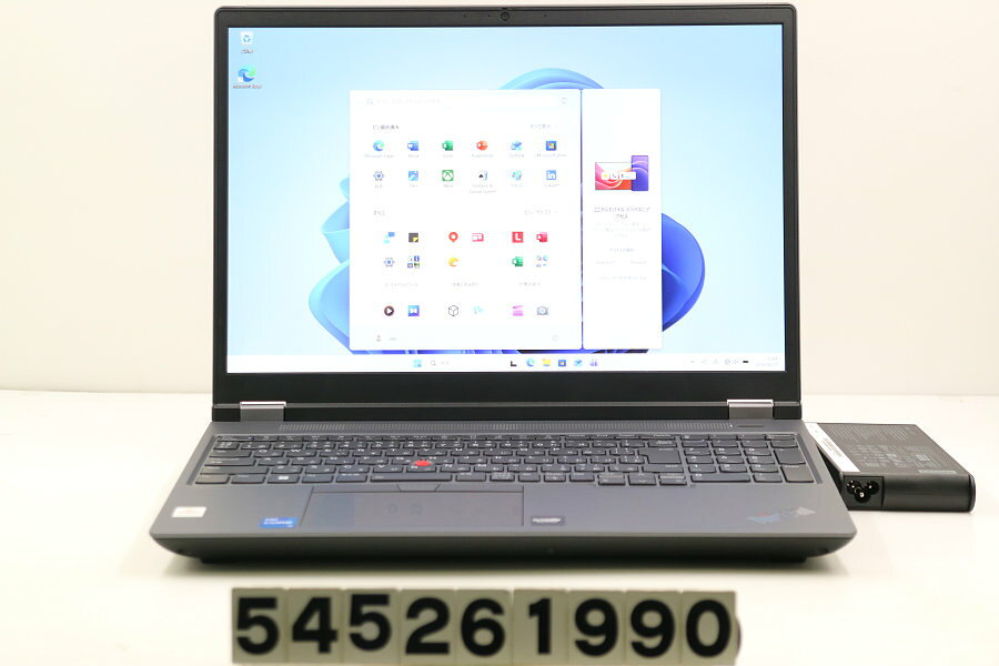 商品情報 No.545261990メーカーLenovo商品名 型番・型名ThinkPad P16 Gen1※21D7S06S00仕様■基本スペック　・CPU：Core i7 12800HX 2GHz(16コア24スレッド)　・メモリ：32768MB(16GB×2枚(空きスロット×2))　・HDD：1024GB(NVMe SSD)　・VGA：オンボード+NVIDIA RTXA2000 8GB Laptop GPU　・DRIVE：なし　・モニター：16インチワイドWUXGA(1920x1200)　・その他機能：無線LAN Bluetooth SDスロット USB3.0 HDMI Webカメラ 指紋認証リーダー付電源ボタン USB(Type-C) バックライト&テンキー付キーボード　・リカバリ：11 Pro 64bitリカバリ済(OS導入済)状態・動作状況■動作：中古動作品 ※液晶パネル面：確認した限り目立つ傷なし ※液晶表示：確認した限り目立つ表示不良なし ※バッテリ状態：充電駆動可能 ※バッテリは保証対象外となります。外観■汚れ　・外装汚れ若干有り。■シール痕　・若干あり。■傷　・外装に使用に差し支えない擦り傷がございます。■その他　・中古品のため使用に差し支えない傷、汚れがある場合がございます。　・本体内外装は清掃しておりますが、多少の汚れが残っている可能性がございます。　・天板擦り傷 側面擦り傷 底面擦り傷あり　・キーボード特記事項：特記事項なし附属品■付属品(下記に記載の物以外は付属いたしません。また、写真に掲載の無い物は付属いたしません)　・ACアダプター対応情報-備考　・11 Pro 64bitリカバリ済(OS導入済)※リカバリ完了しておりますので、お届け後すぐにご利用頂けます。ご注意　・掲載中の商品について、一部の在庫は各地方のPCコンフル店頭でも展示、販売しています。　・搭載されたSSDやバッテリー等に関して、お問い合わせによる追加の状態確認(健康状態や残量等)は誠に申し訳ありませんが対応いたしておりません。　・店頭で展示している関係上、ごく稀に展示中の破損や付属品の欠損等が発生する場合がございます。その際には、当店よりお客さまにご連絡させていただきます。　・その場合、代替品をご提案させていただきます。ご提案商品がご注文者様の要件に添いません場合はキャンセル対応させて頂きます。　・PCコンフルの在庫に関しましては、同時発送およびサイズによりますが同梱発送を対応させて頂けます。但し在庫が複数拠点の場合、対応がかないません。