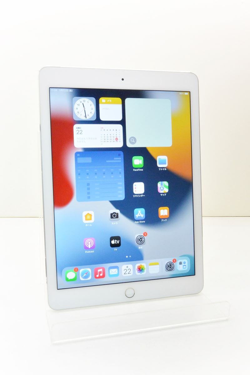  au SIMå Apple iPad Air2 Wi-Fi+Cellular 32GB iPadOS15.8.2 С MNVQ2J/A  m022211ۡšۡK20240322