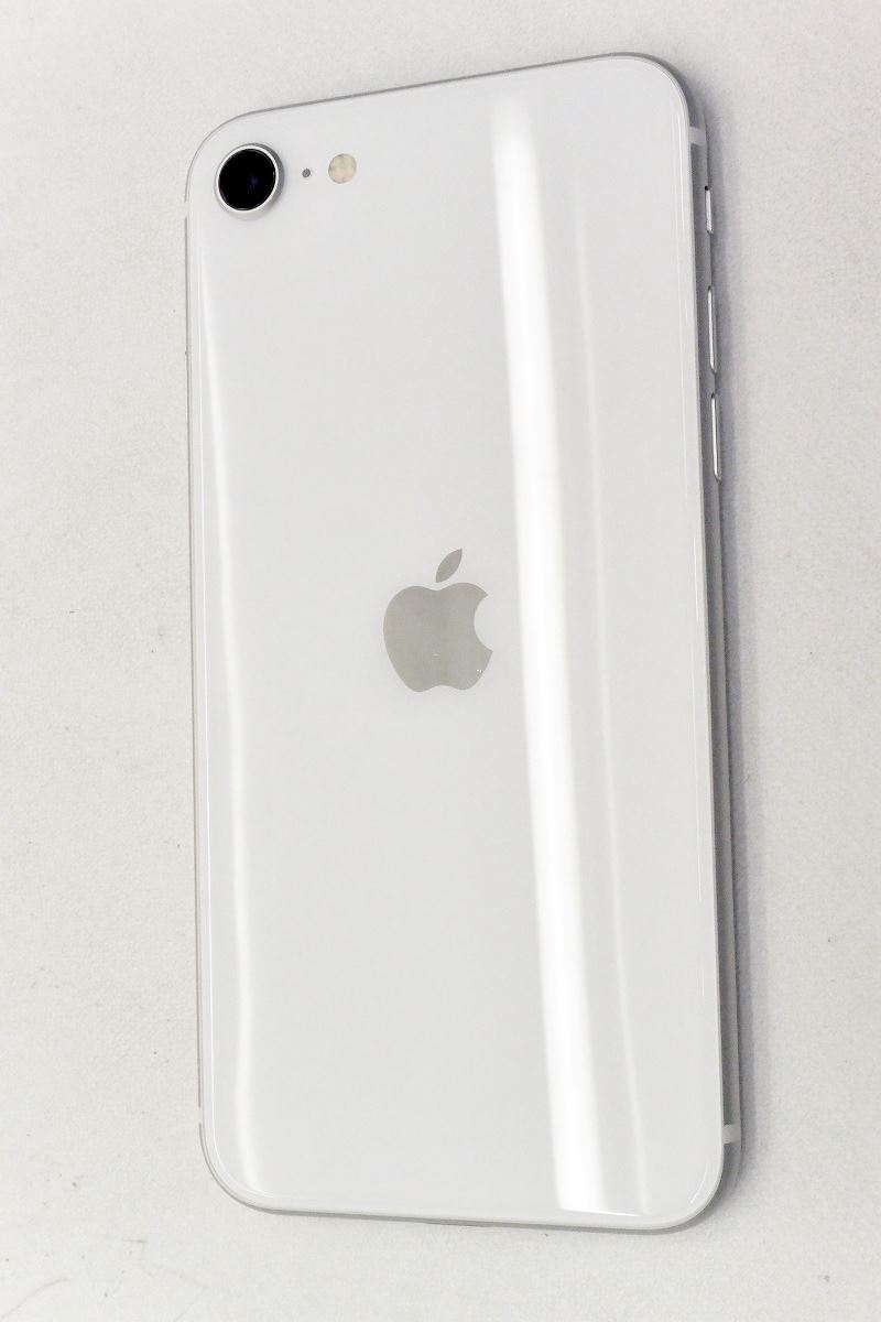 白ロム SIMフリー au SIMロック解除済 Apple iPhoneSE(第2世代) 64GB iOS18.1 ホワイト MHGQ3J/A 初期化済 【m024814】【中古】【K20241114】
