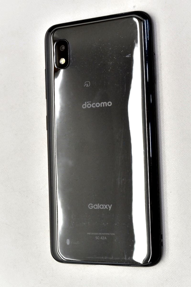 白ロム docomo SIMロック解除済 SAMSUNG Galaxy A21 64GB Android11 ブラック SC-42A 初期化済 【m026115】【中古】【K20250418】