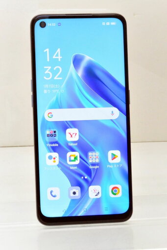 白ロム Y!mobile SIMフリー OPPO Reno5 A (eSIM非対応版) 128GB Android12 アイスブルー A101OP 初期化済 【m026880】【中古】【K20250606】 白ロム Y!mobile SIMフリー OPPO Reno5 A (eSIM非対応版) 128GB Android12 アイスブルー A101OP 初期化済 【m026880】【中古】【K20250606】