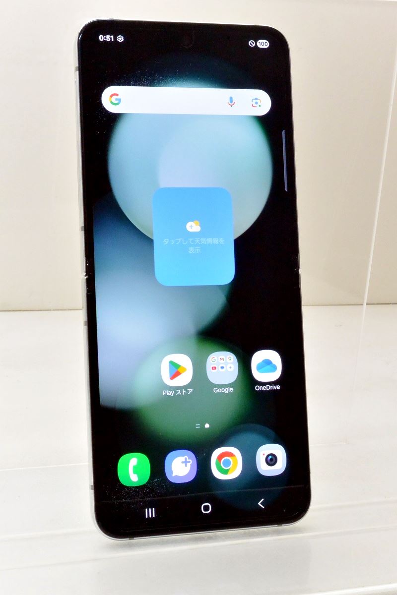樂天商城 - 白ロム au SIMフリー SAMSUNG Galaxy Z Flip5 256GB Android15 ミント SCG23 初期化済 【m027795】【中古】【K20250818】