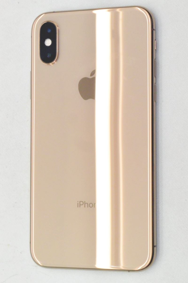白ロム SIMフリー docomo SIMロック解除済 Apple iPhoneXs 256GB iOS18.5 ゴールド MTE22J/A 初期化済 【m027148】【中古】【K20250708】