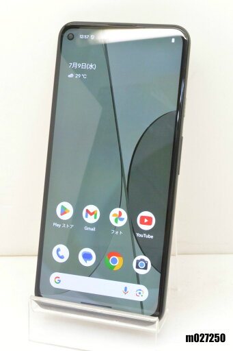 白ロム SIMフリー Google Pixel 5a 128GB Android14 Mostly Black G4S1M 初期化済 【m027250】【中古】【K20250709】 白ロム SIMフリー Google Pixel 5a 128GB Android14 Mostly Black G4S1M 初期化済 【m027250】【中古】【K20250709】