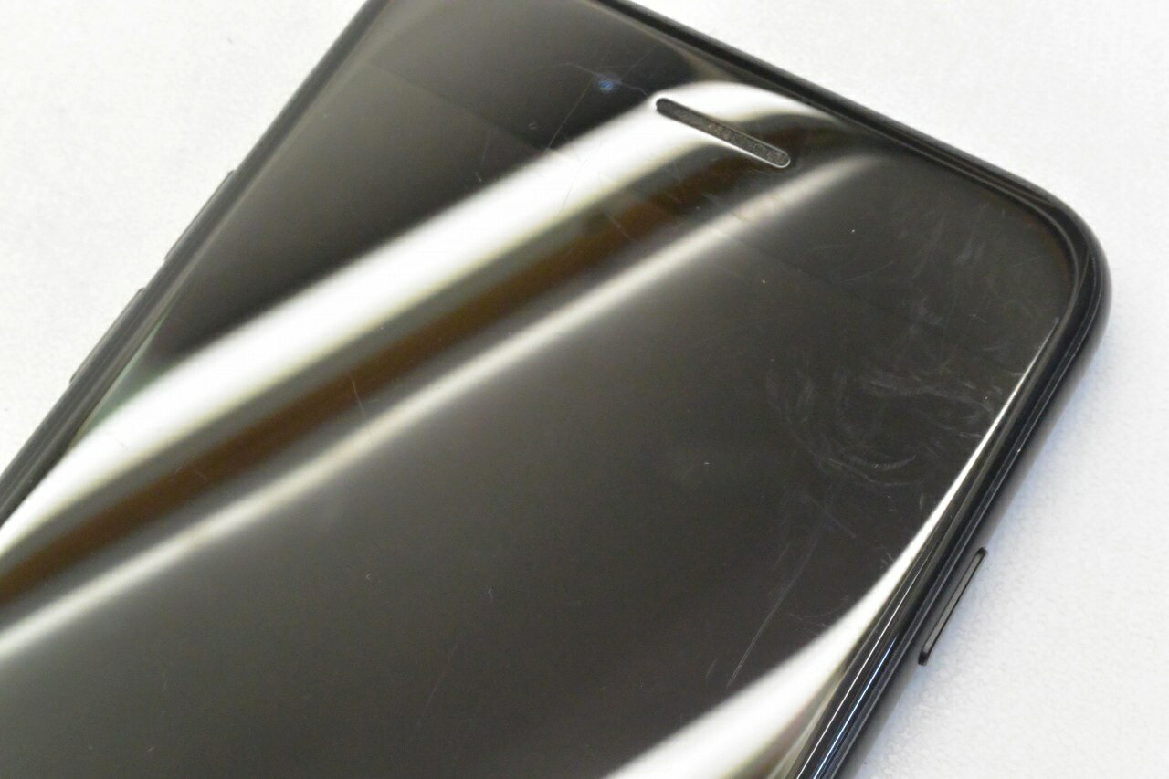 白ロム SIMフリー au SIMロック解除済 Apple iPhone7 32GB iOS15.8.4 Black MNCE2J/A 初期化済 【m028377】【中古】【K20251120】