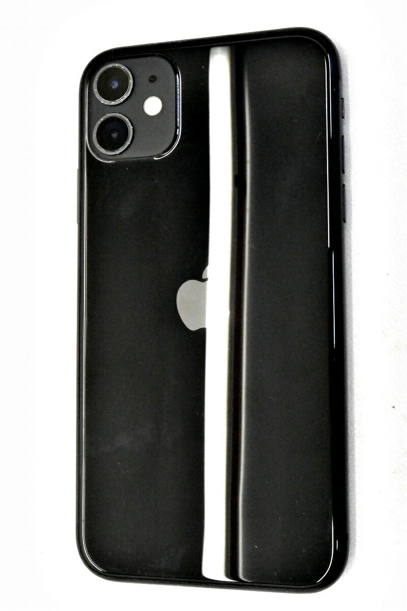 白ロム SIMフリー au SIMロック解除済 Apple iPhone11 64GB iOS18.5 ブラック MWLT2J/A 初期化済 【m028522】【中古】【K20251117】