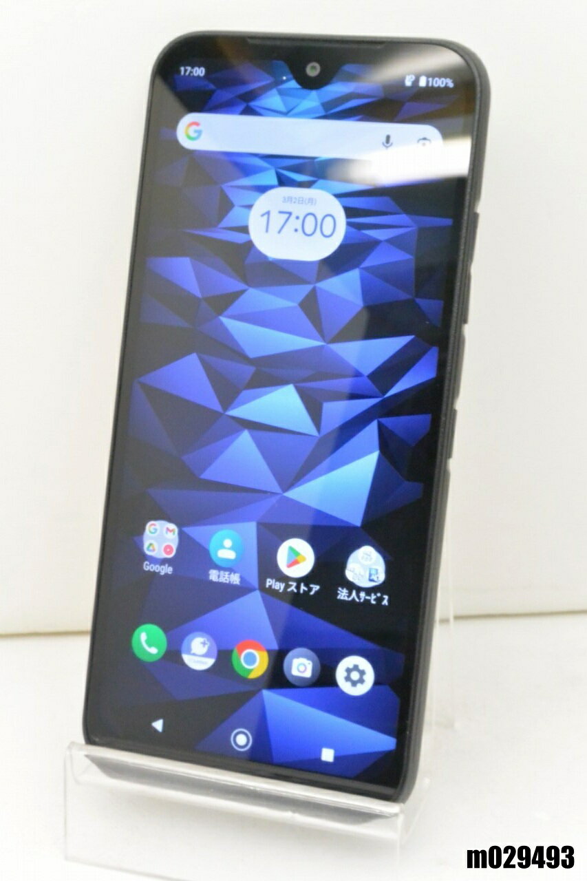 白ロム SoftBank SIMロック解除済 京セラ DIGNO BX2 64GB Android13 ブラック AK101KC 初期化済 【m029493】【中古】【K20260302】