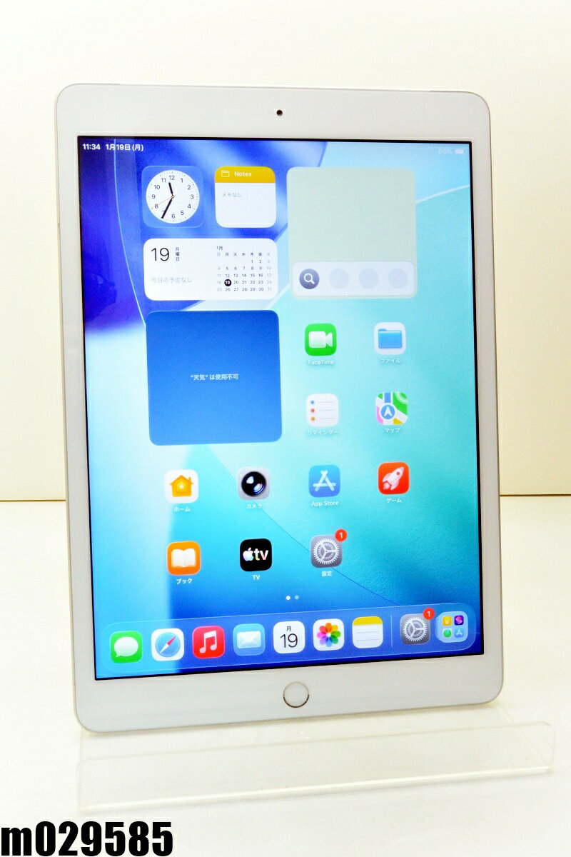 白ロム SIMフリー docomo SIMロック解除済 Apple iPad8 Wi-Fi+Cellular 32GB iPadOS26.2 シルバー MYMJ2J/A 初期化済 【m029585】【中古】【K20260119】