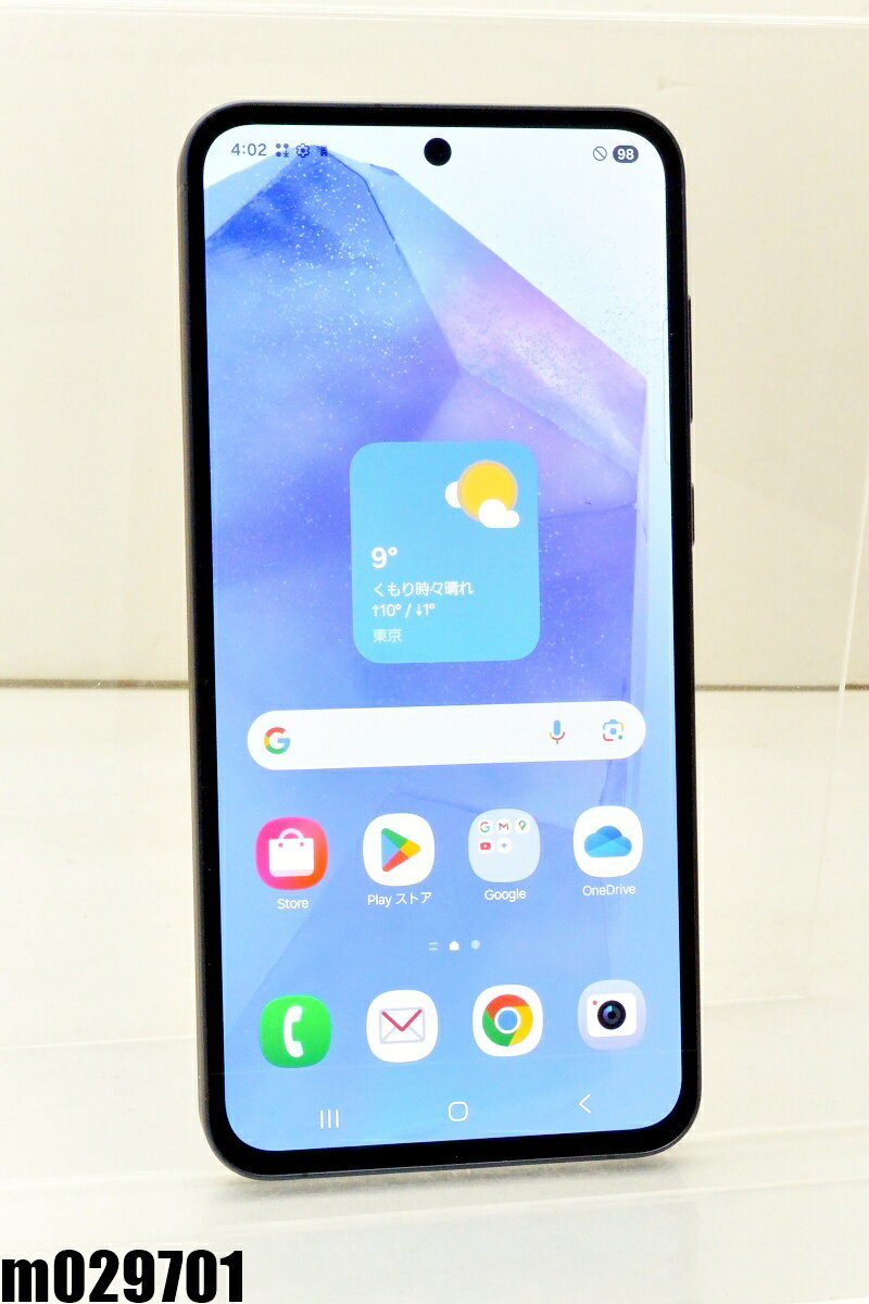 白ロム docomo SIMフリー SAMSUNG Galaxy A55 5G 128GB Android15 オーサムネイビー SC-53E 初期化済 【m029701】【中古】【K20260203】