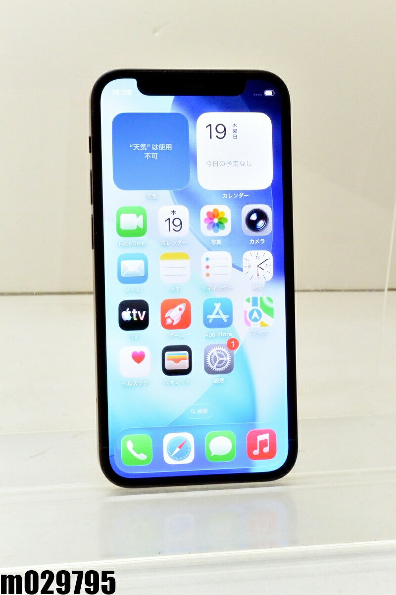 樂天商城 - 白ロム SIMフリー docomo SIMロック解除済 Apple iPhone12 mini 128GB iOS26.2.1 ブラック MGDJ3J/A 初期化済 【m029795】【中古】【K20260220】