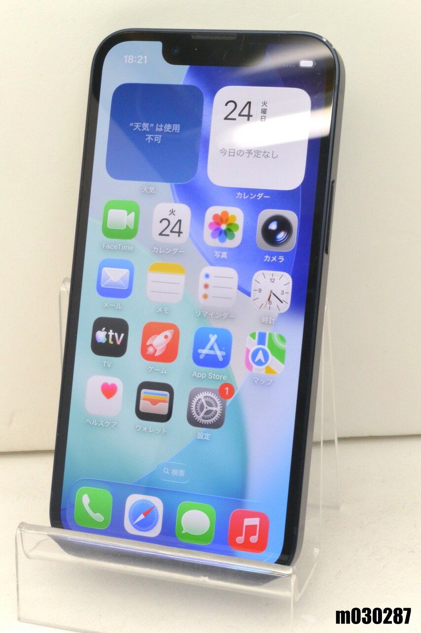 樂天商城 - 白ロム au SIMフリー Apple iPhone13 mini 128GB iOS26.3.1 Midnight MLJC3J/A 初期化済 【m030287】【中古】【K20260324】