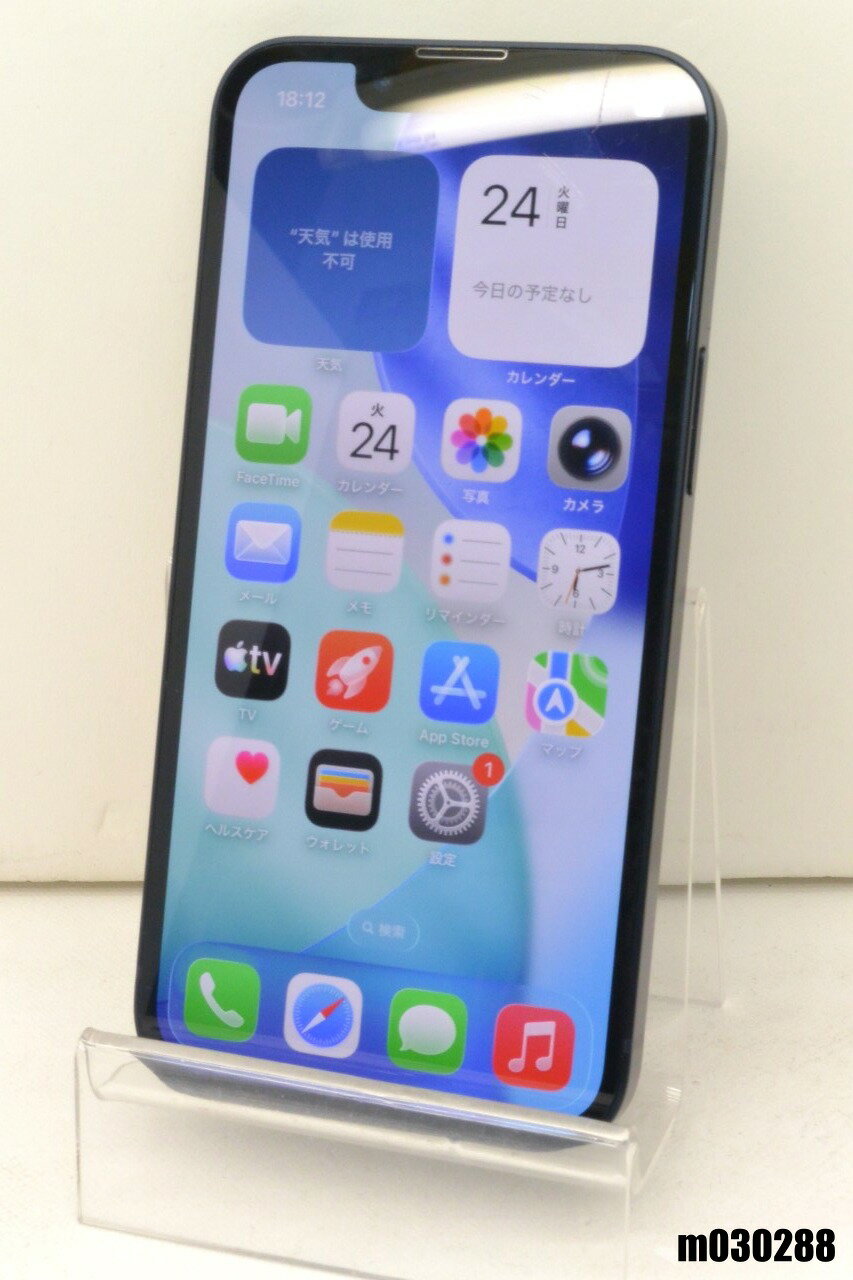 樂天商城 - 白ロム au SIMフリー Apple iPhone13 mini 128GB iOS26.3.1 Midnight MLJC3J/A 初期化済 【m030288】【中古】【K20260324】