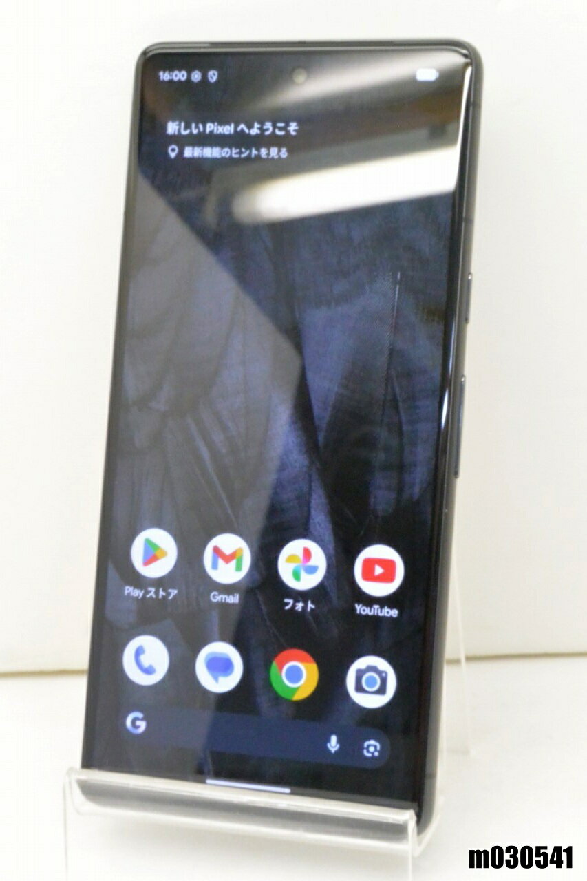 樂天商城 - 白ロム SIMフリー Google Pixel 7 128GB Android16 Obsidian G03Z5 初期化済 【m030541】【中古】【K20260401】