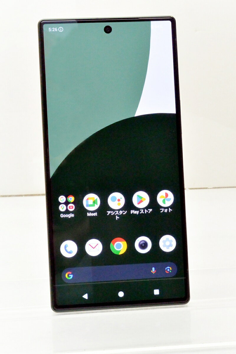 白ロム docomo SIMフリー SHARP AQUOS R9 256GB Android16 グリーン SH-51E 初期化済 【m031154】【中古】【K20260514】