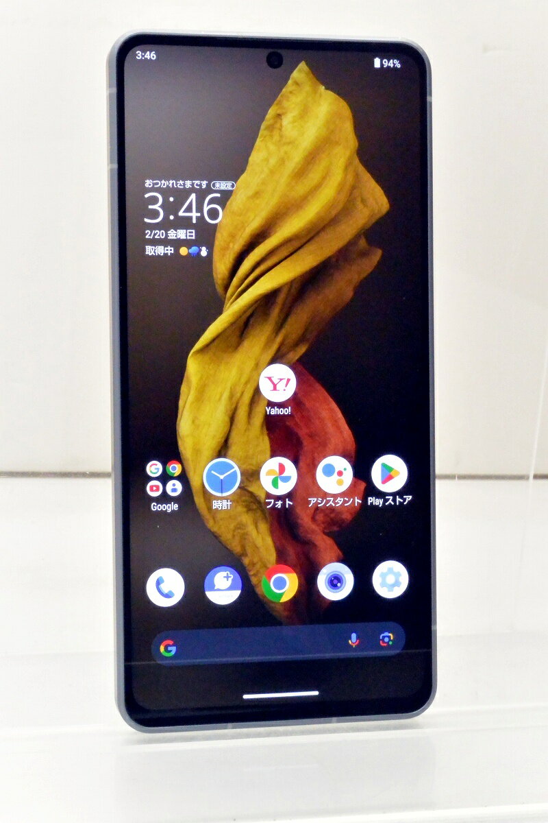 白ロム SoftBank SIMフリー SHARP AQUOS R7 256GB Android14 シルバー A202SH 初期化済 