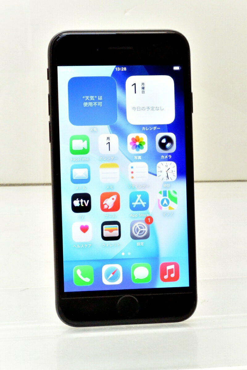 樂天商城 - 白ロム au SIMフリー Apple iPhoneSE(第3世代) 64GB iOS26.4.1 Midnight MMYC3J/A 初期化済 【m030369】【中古】【K20260601】