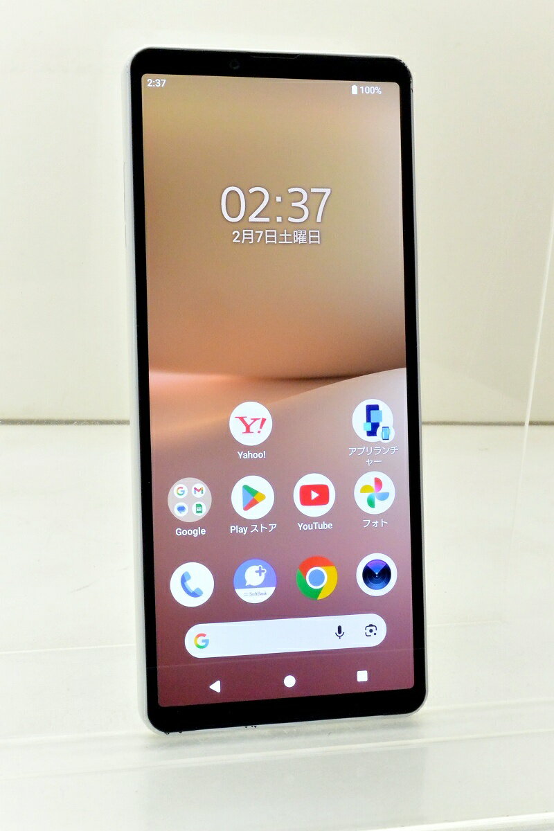 樂天商城 - 白ロム SoftBank SIMフリー SONY Xperia 10 V 128GB Android15 ホワイト A302SO 初期化済 【m031441】【中古】【K20260619】