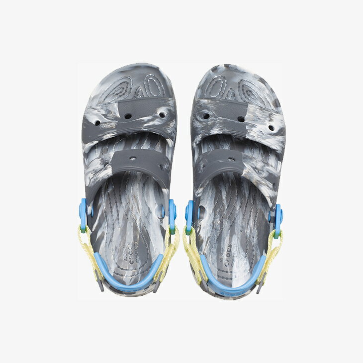 クロックス サンダル 《Ks》 Classic All Terrain Marbled Sandal K クラシック オールテレイン マーブルド サンダル キッズ 《キッズ》 3