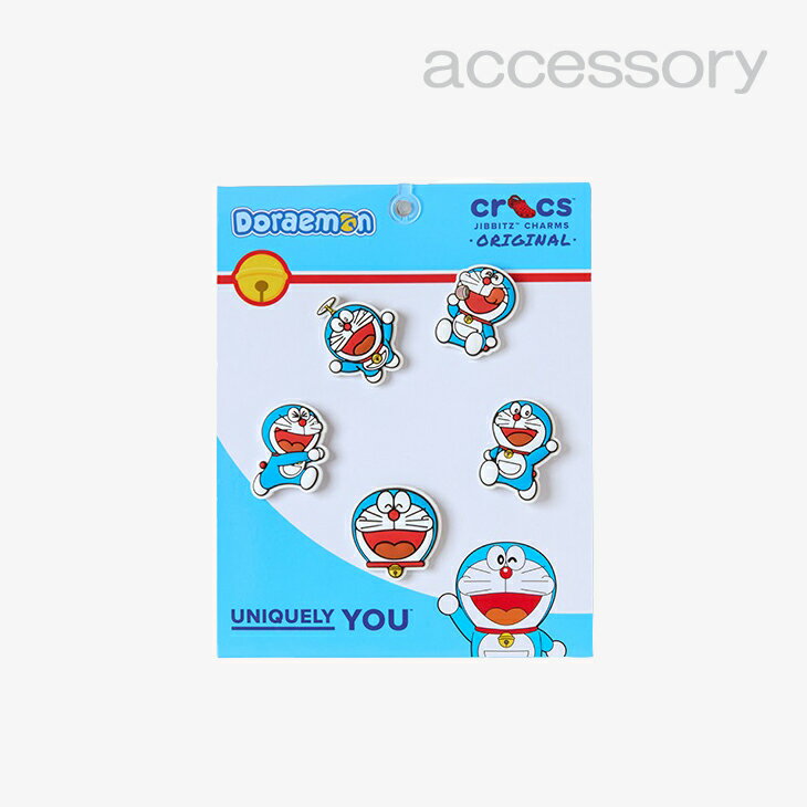 シューズ アクセサリー 《クロックス チャーム》 Doraemon 5Pck #10016188