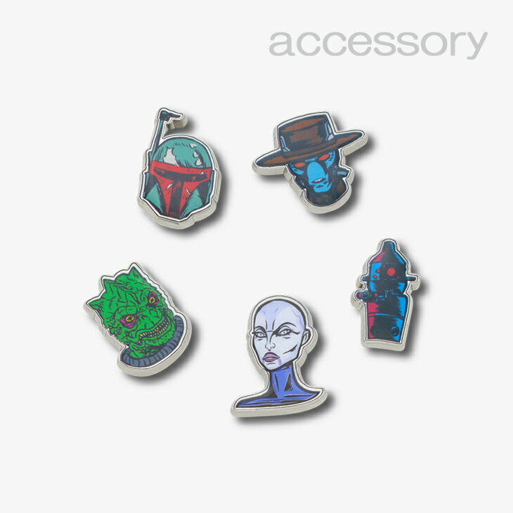シューズ アクセサリー 《クロックス チャーム》 Star Wars Character 5Pck #10018312