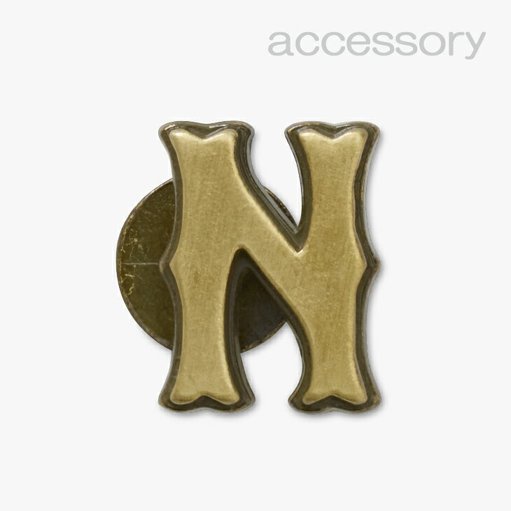 シューズ アクセサリー_1262 《クロックス チャーム》 Western Letter N #10018715