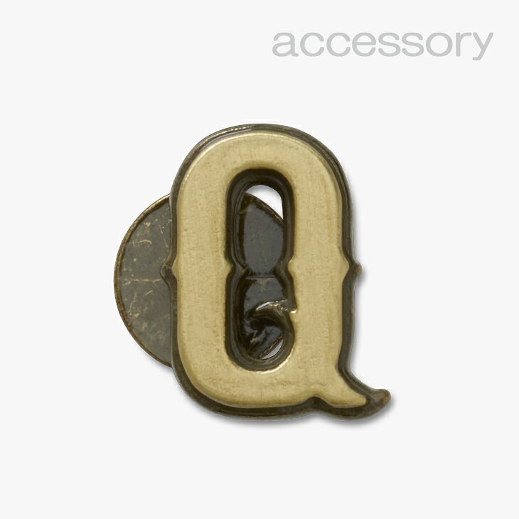 シューズ アクセサリー_1265 《クロックス ジビッツ チャーム》 Western Letter Q ...