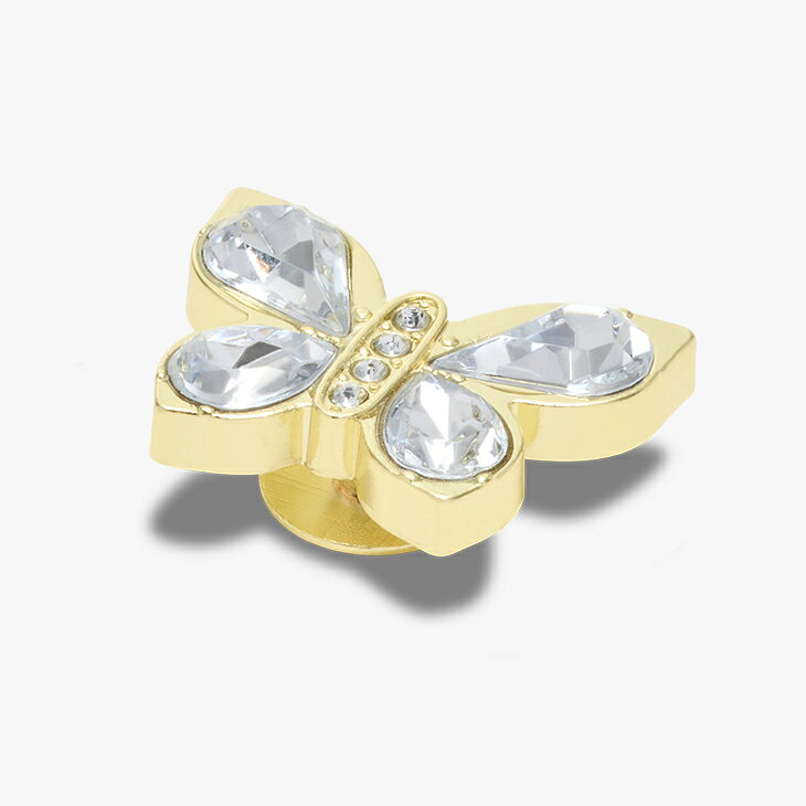 シューズ アクセサリー_1295 《クロックス チャーム》 Gold Gem Butterfly #10019293