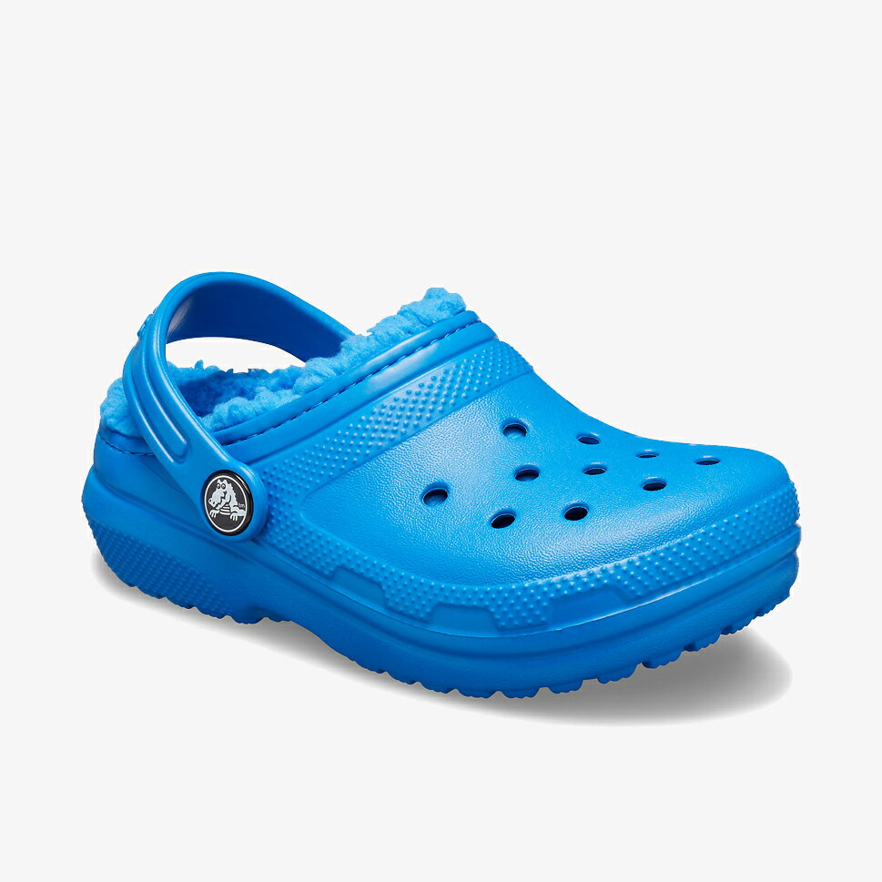 ・クロックス ボア《キッズ》クラシック ラインド クロッグ/ブライトコバルト ブライトコバルト/ CROCS/Classic Lined Clog - W.Clog/Bright Cobalt Bright Cobalt #