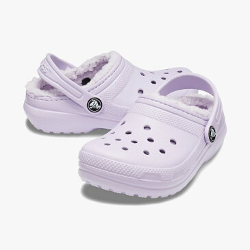 【50%OFF】クロックス《キッズ》 クラシック ラインド クロッグ/ ラベンダー ラベンダー/ Crocs/ Classic Lined Clog/ Lavender Lavender◇クロックス正規取扱店◇ #Y