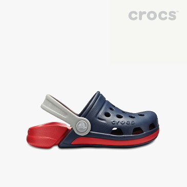 ・クロックス《キッズ》エレクトロ 3.0 クロッグ/ネイビー フレーム/ CROCS/K Electro 3.0 Clog/Navy Flame #