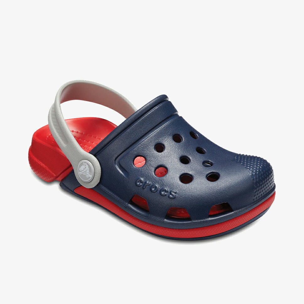 ・クロックス《キッズ》エレクトロ 3.0 クロッグ/ネイビー フレーム/ CROCS/K Electro 3.0 Clog/Navy Flame #