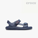 クロックス サンダル 《Ks》 Swiftwater Expedition Sandal Kids スウィフトウォーター エクスペディション サンダル キッズ 《キッズ》