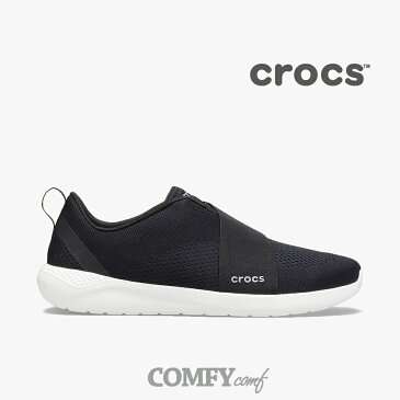 ・クロックス《メンズ》ライトライド モドフォーム スリップオン/ブラック ホワイト/ CROCS/Literide Modform Slip-On/Black White #スニーカー シューズ ランニング スポーツ アウトドア