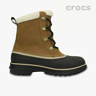 *▲スーパーSALE 半額以上!▼ クロックス《メンズ》オールキャスト 2.0 ブーツ/ウィートxブラック/ CROCS/Allcast 2.0 Boot - Boot/WheatxBlack #