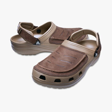 ・クロックス《メンズ》ユーコン ヴィスタ クロッグ/ エスプレッソ カーキ/ Crocs/ Yukon Vista Clog/ Espresso Khaki #サンダル シューズ スリッパ オフィス ナース シャワーサンダル