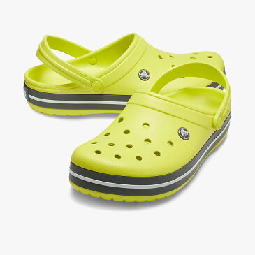 【50％OFF】クロックス《ユニセックス》 クロックバンド/ シトラス グレー/ Crocs/ Crocband/ Citrus Grey◇クロックス正規取扱店◇ #Y